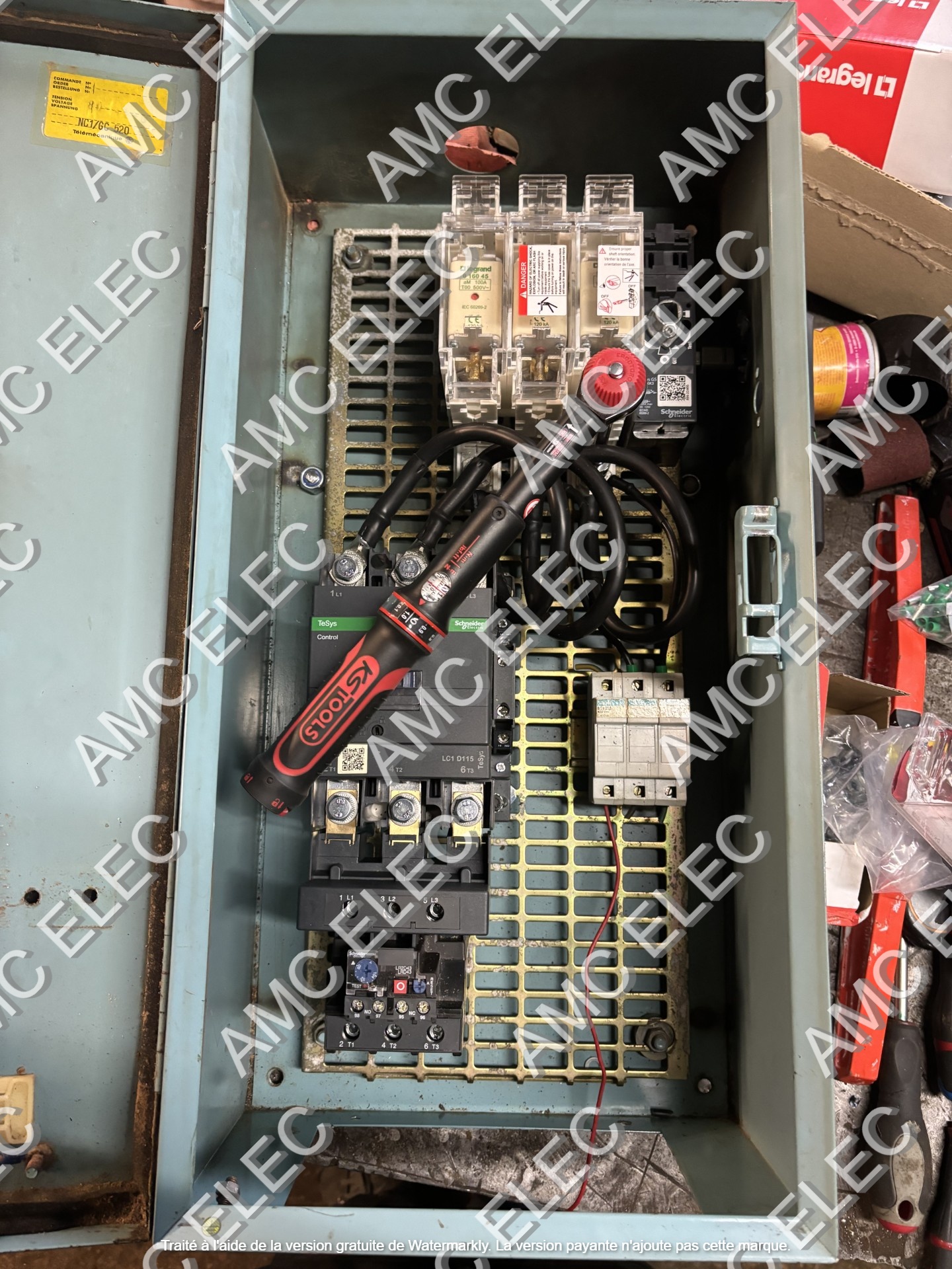 Installation électrique en milieu industriel